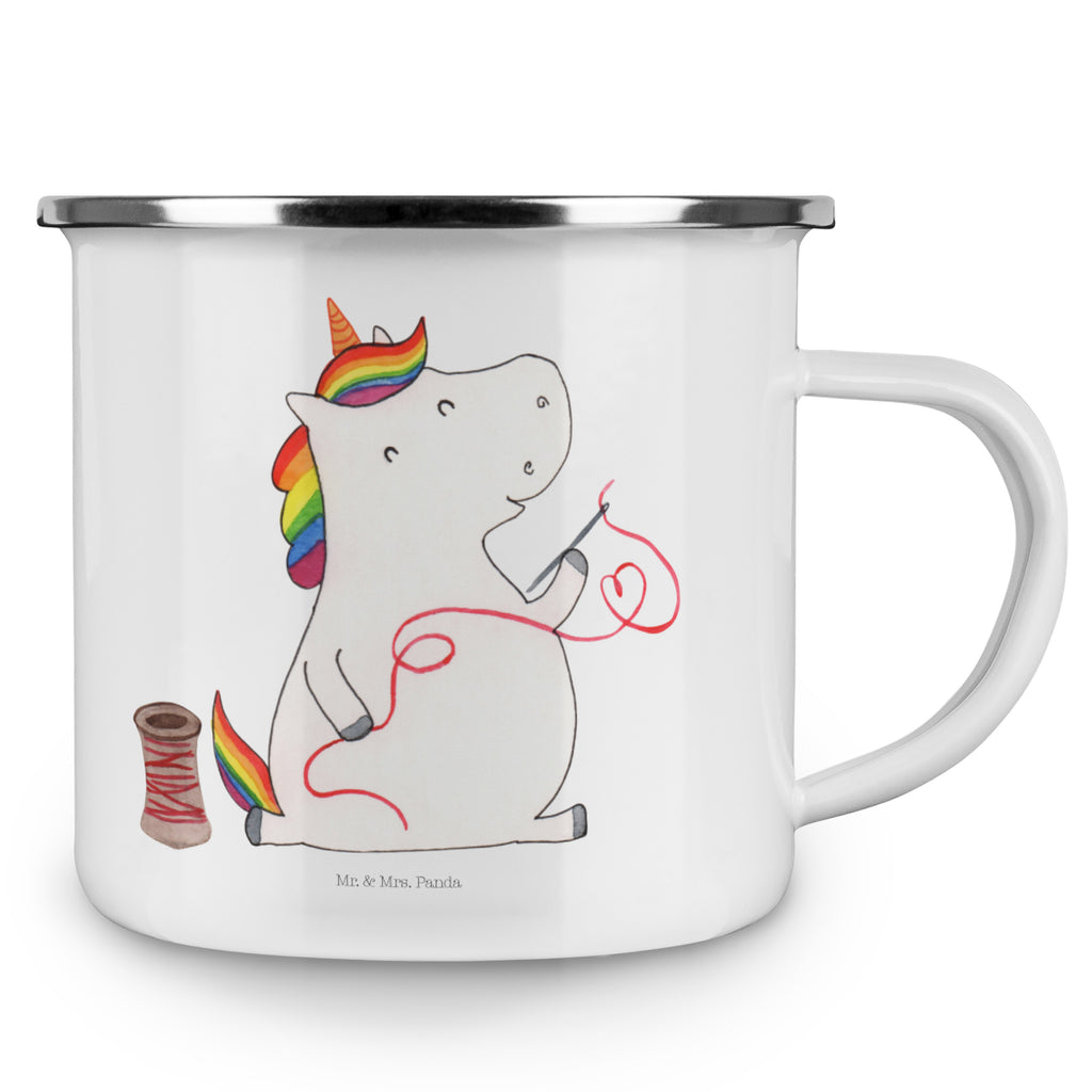 Camping Emaille Tasse Einhorn Näherin Campingtasse, Trinkbecher, Metalltasse, Outdoor Tasse, Emaille Trinkbecher, Blechtasse Outdoor, Emaille Campingbecher, Edelstahl Trinkbecher, Metalltasse für Camping, Kaffee Blechtasse, Camping Tasse Metall, Einhorn, Einhörner, Einhorn Deko, Pegasus, Unicorn, Näherin, nähen, Mädchen, Freundin, Häkeln, Stricken, basteln, Nähzimmer