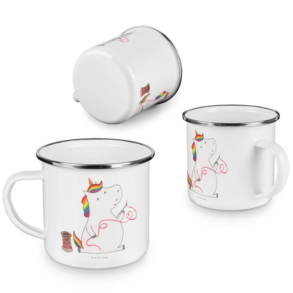 Camping Emaille Tasse Einhorn Näherin Campingtasse, Trinkbecher, Metalltasse, Outdoor Tasse, Emaille Trinkbecher, Blechtasse Outdoor, Emaille Campingbecher, Edelstahl Trinkbecher, Metalltasse für Camping, Kaffee Blechtasse, Camping Tasse Metall, Einhorn, Einhörner, Einhorn Deko, Pegasus, Unicorn, Näherin, nähen, Mädchen, Freundin, Häkeln, Stricken, basteln, Nähzimmer