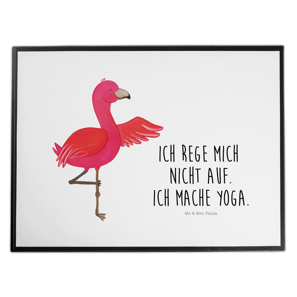 Schreibtischunterlage Flamingo Yoga Schreibunterlage, Schreibtischauflage, Bürobedarf, Büroartikel, Schreibwaren, Schreibtisch Unterlagen, Schreibtischunterlage Groß, Flamingo, Vogel, Yoga, Namaste, Achtsamkeit, Yoga-Übung, Entspannung, Ärger, Aufregen, Tiefenentspannung