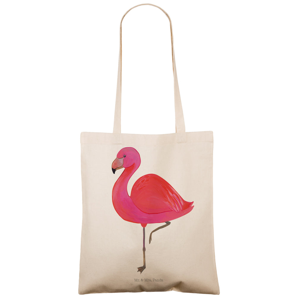 Tragetasche Flamingo classic Beuteltasche, Beutel, Einkaufstasche, Jutebeutel, Stoffbeutel, Flamingo, Einzigartig, Selbstliebe, Stolz, ich, für mich, Spruch, Freundin, Freundinnen, Außenseiter, Sohn, Tochter, Geschwister