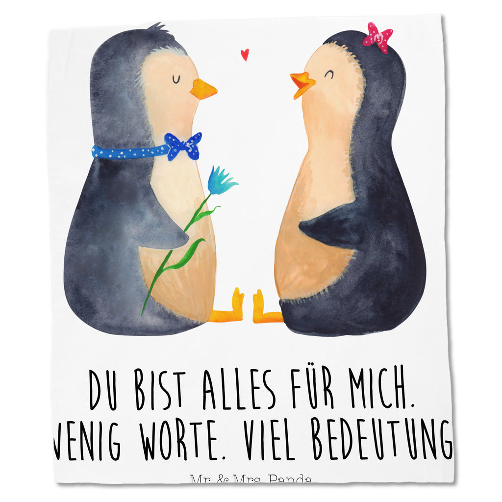 Tragetasche Pinguin Pärchen Beuteltasche, Beutel, Einkaufstasche, Jutebeutel, Stoffbeutel, Pinguin, Pinguine, Liebe, Liebespaar, Liebesbeweis, Liebesgeschenk, Verlobung, Jahrestag, Hochzeitstag, Hochzeit, Hochzeitsgeschenk, große Liebe, Traumpaar