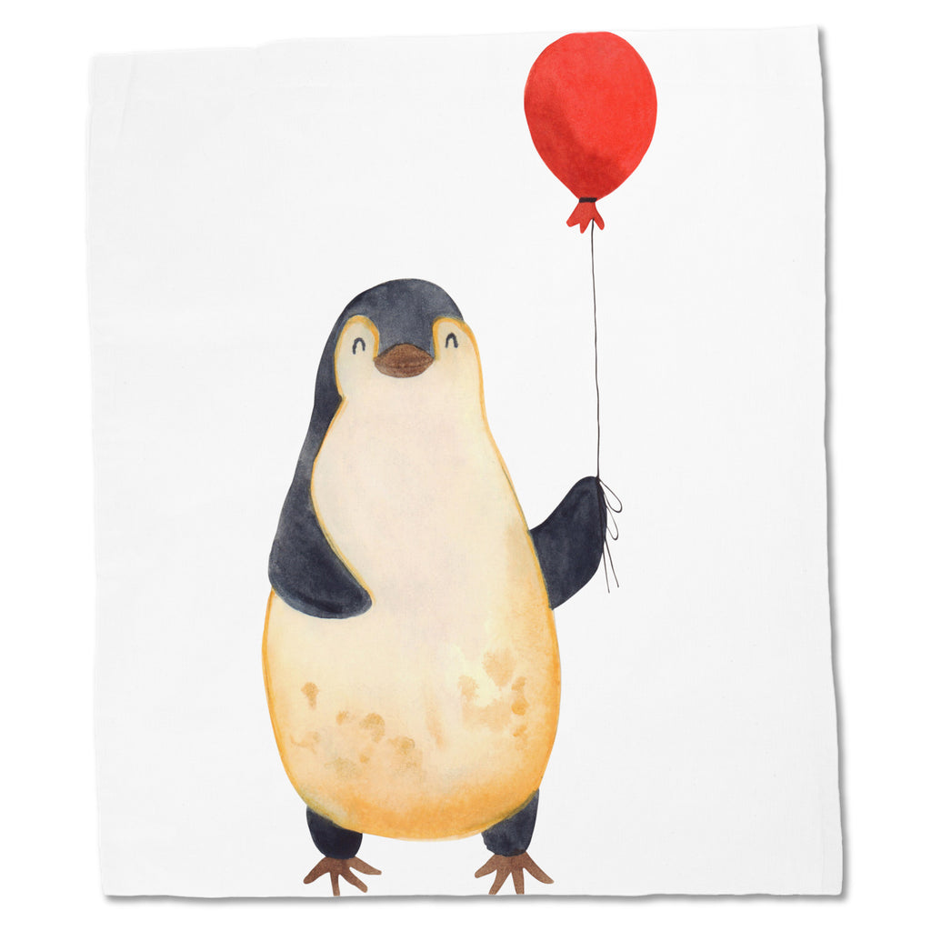 Tragetasche Pinguin Luftballon Beuteltasche, Beutel, Einkaufstasche, Jutebeutel, Stoffbeutel, Pinguin, Pinguine, Luftballon, Tagträume, Lebenslust, Geschenk Freundin, Geschenkidee, beste Freundin, Motivation, Neustart, neues Leben, Liebe, Glück