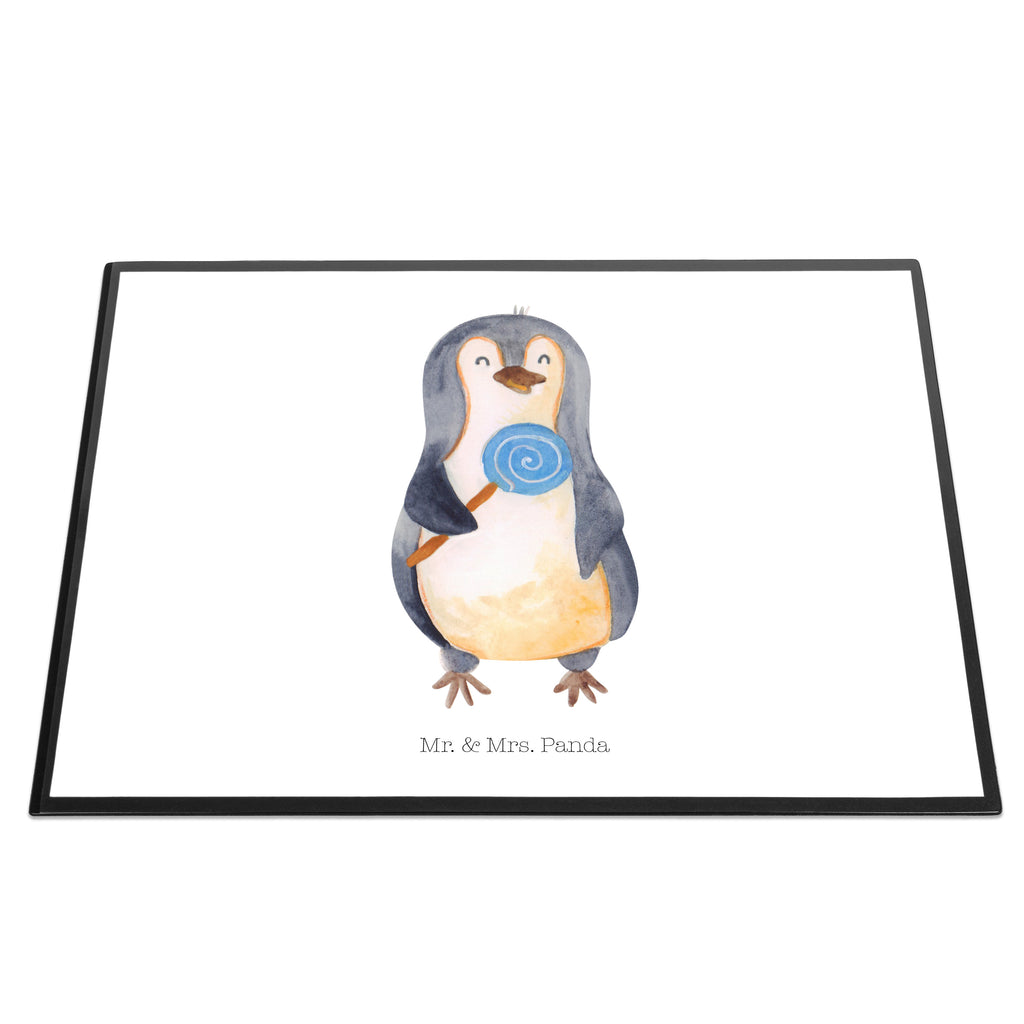 Schreibtischunterlage Pinguin Lolli Schreibunterlage, Schreibtischauflage, Bürobedarf, Büroartikel, Schreibwaren, Schreibtisch Unterlagen, Schreibtischunterlage Groß, Pinguin, Pinguine, Lolli, Süßigkeiten, Blödsinn, Spruch, Rebell, Gauner, Ganove, Rabauke