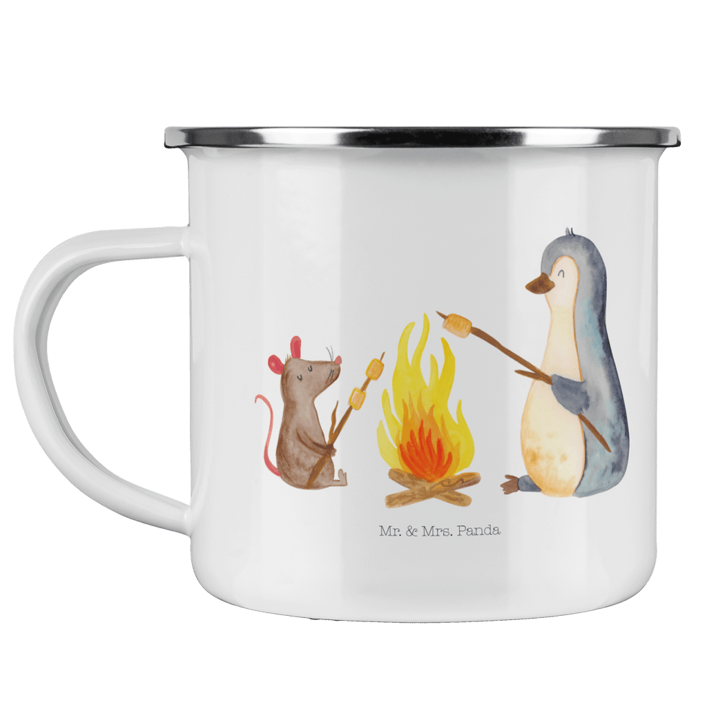 Camping Emaille Tasse Pinguin Lagerfeuer Campingtasse, Trinkbecher, Metalltasse, Outdoor Tasse, Emaille Trinkbecher, Blechtasse Outdoor, Emaille Campingbecher, Edelstahl Trinkbecher, Metalltasse für Camping, Kaffee Blechtasse, Camping Tasse Metall, Pinguin, Maus, Pinguine, Lagerfeuer, Leben, Arbeit, Job, Motivation, Büro, Büroalltag, Lebensspruch, Lebensmotivation, Neustart, Liebe, grillen, Feuer, Marshmallows