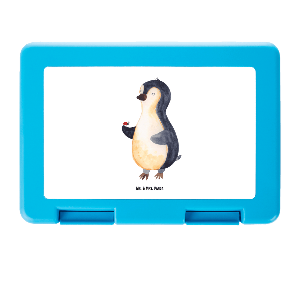 Brotdose Pinguin Marienkäfer Brotbox, Snackbox, Lunch box, Butterbrotdose, Brotzeitbox, Pinguin, Pinguine, Marienkäfer, Liebe, Wunder, Glück, Freude, Lebensfreude