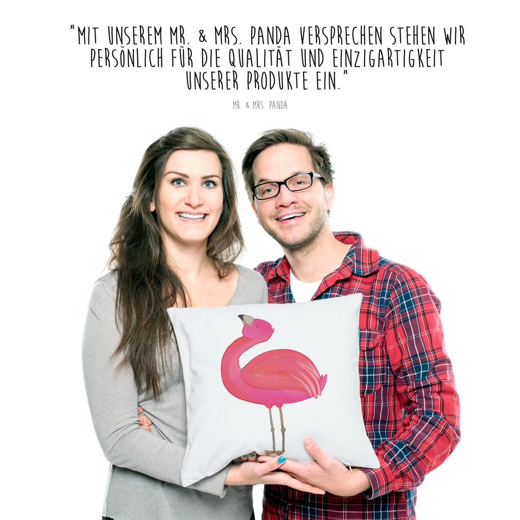 40x40 Kissen Flamingo stolz Kissenhülle, Kopfkissen, Sofakissen, Dekokissen, Motivkissen, Flamingo, stolz, Freude, Selbstliebe, Selbstakzeptanz, Freundin, beste Freundin, Tochter, Mama, Schwester