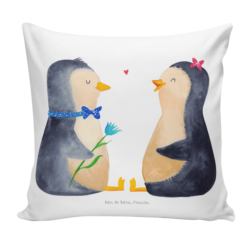 40x40 Kissen Pinguin Pärchen Kissenhülle, Kopfkissen, Sofakissen, Dekokissen, Motivkissen, Pinguin, Pinguine, Liebe, Liebespaar, Liebesbeweis, Liebesgeschenk, Verlobung, Jahrestag, Hochzeitstag, Hochzeit, Hochzeitsgeschenk, große Liebe, Traumpaar