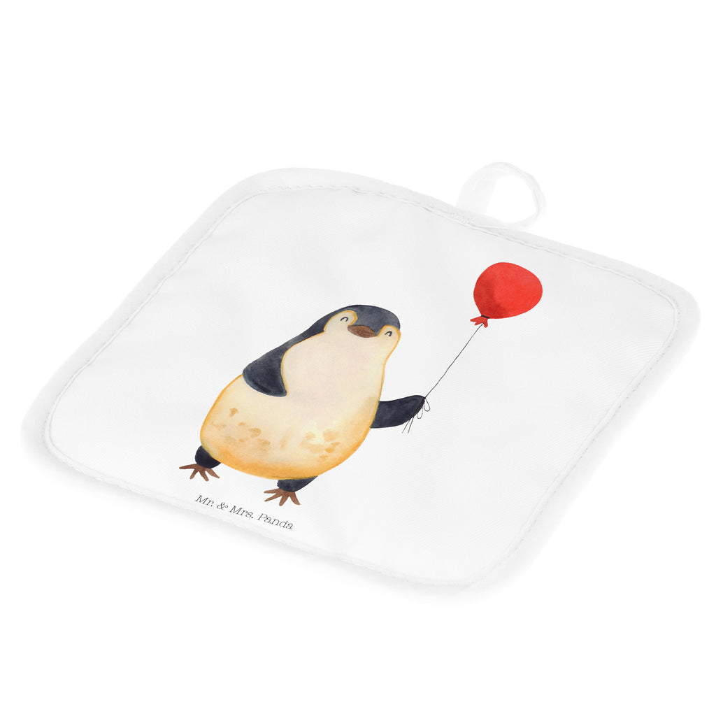 2er Set Topflappen  Pinguin Luftballon Topflappen, Topfuntersetzer, Ofenhandschuh, Topflappen Set, Topflappen lustig, Topflappen mit Spruch, Pinguin, Pinguine, Luftballon, Tagträume, Lebenslust, Geschenk Freundin, Geschenkidee, beste Freundin, Motivation, Neustart, neues Leben, Liebe, Glück