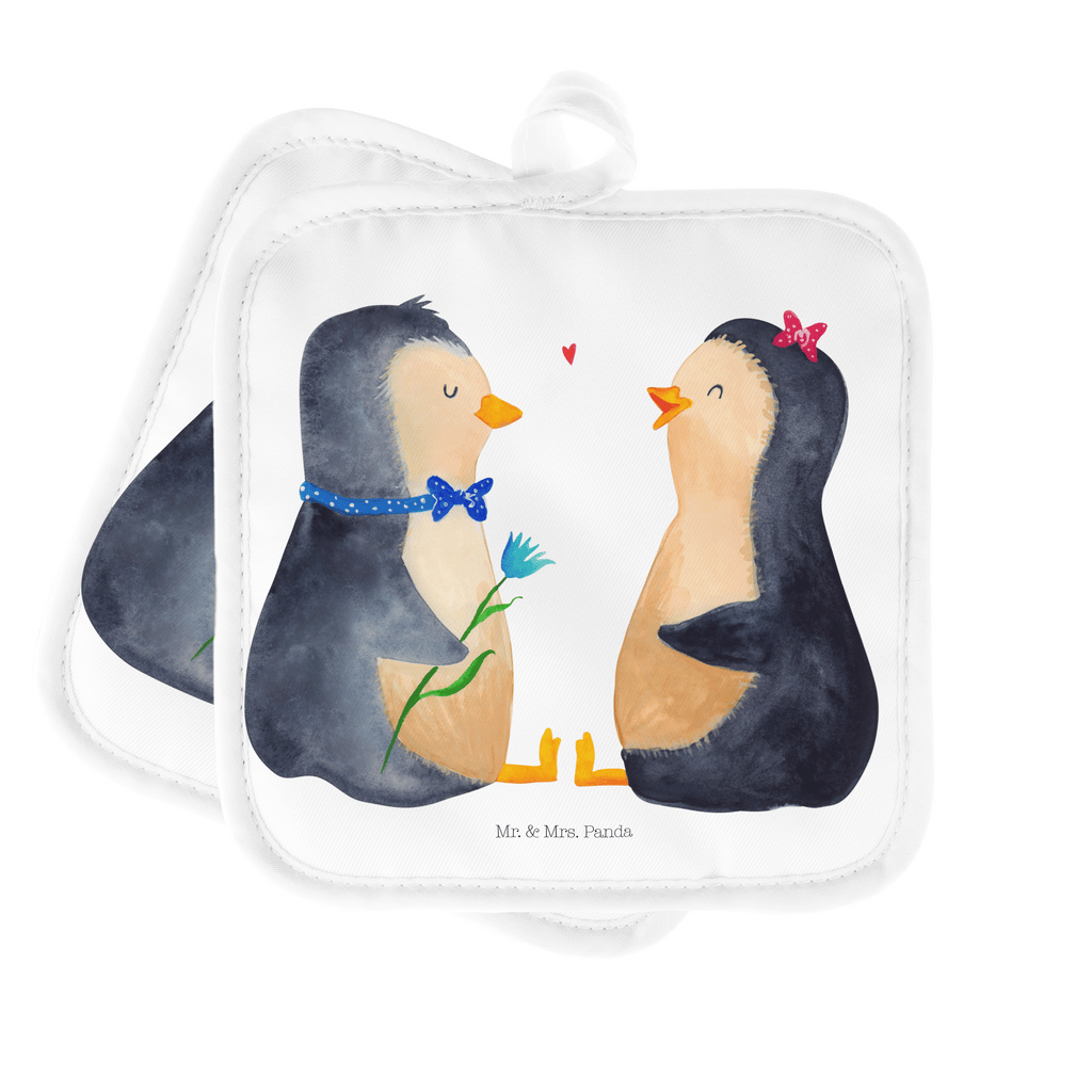 2er Set Topflappen  Pinguin Pärchen Topflappen, Topfuntersetzer, Ofenhandschuh, Topflappen Set, Topflappen lustig, Topflappen mit Spruch, Pinguin, Pinguine, Liebe, Liebespaar, Liebesbeweis, Liebesgeschenk, Verlobung, Jahrestag, Hochzeitstag, Hochzeit, Hochzeitsgeschenk, große Liebe, Traumpaar