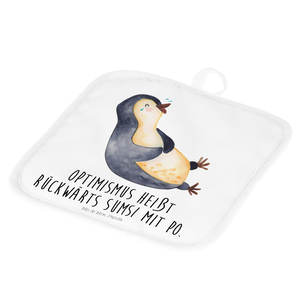 2er Set Topflappen  Pinguin lachend Topflappen, Topfuntersetzer, Ofenhandschuh, Topflappen Set, Topflappen lustig, Topflappen mit Spruch, Pinguin, Pinguine, lustiger Spruch, Optimismus, Fröhlich, Lachen, Humor, Fröhlichkeit