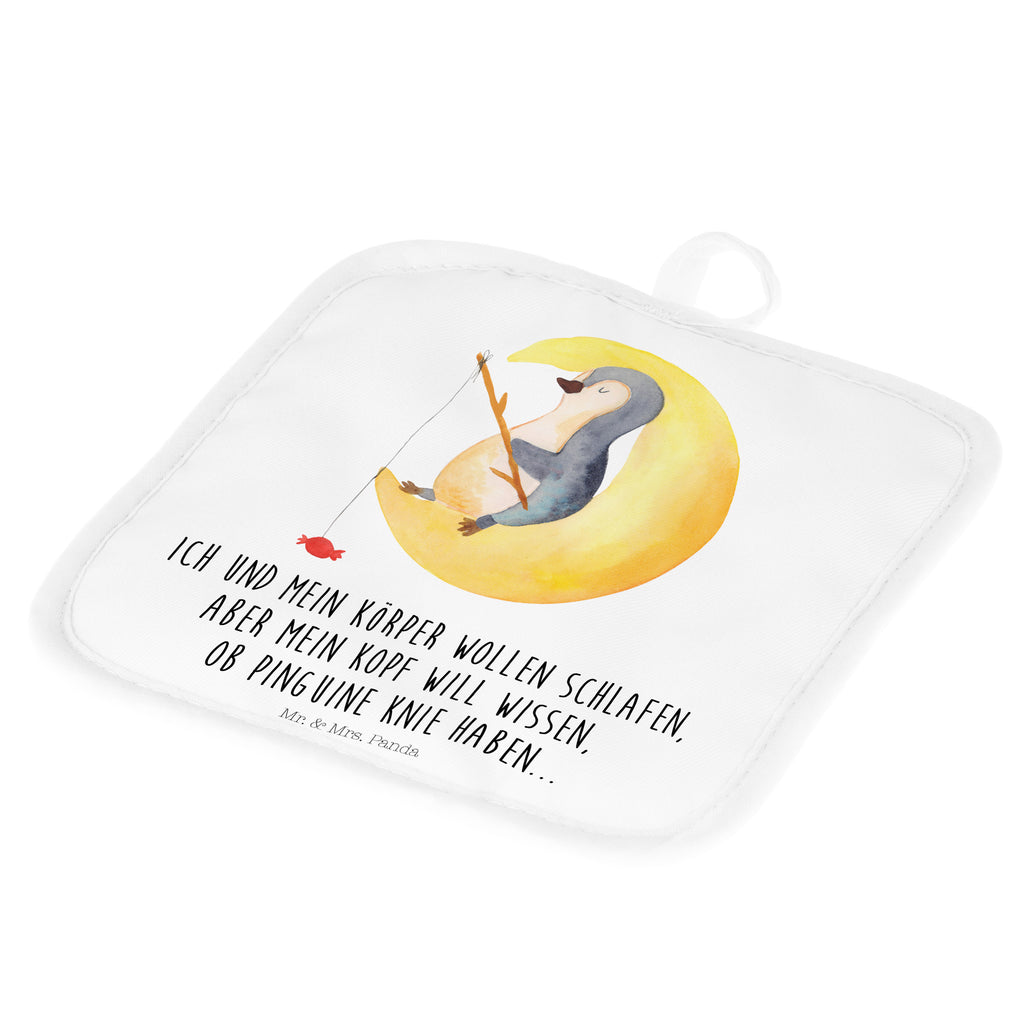 2er Set Topflappen  Pinguin Mond Topflappen, Topfuntersetzer, Ofenhandschuh, Topflappen Set, Topflappen lustig, Topflappen mit Spruch, Pinguin, Pinguine, Spruch, schlafen, Nachtruhe, Einschlafen, Schlafzimmer, Schlafstörungen, Gästezimmer