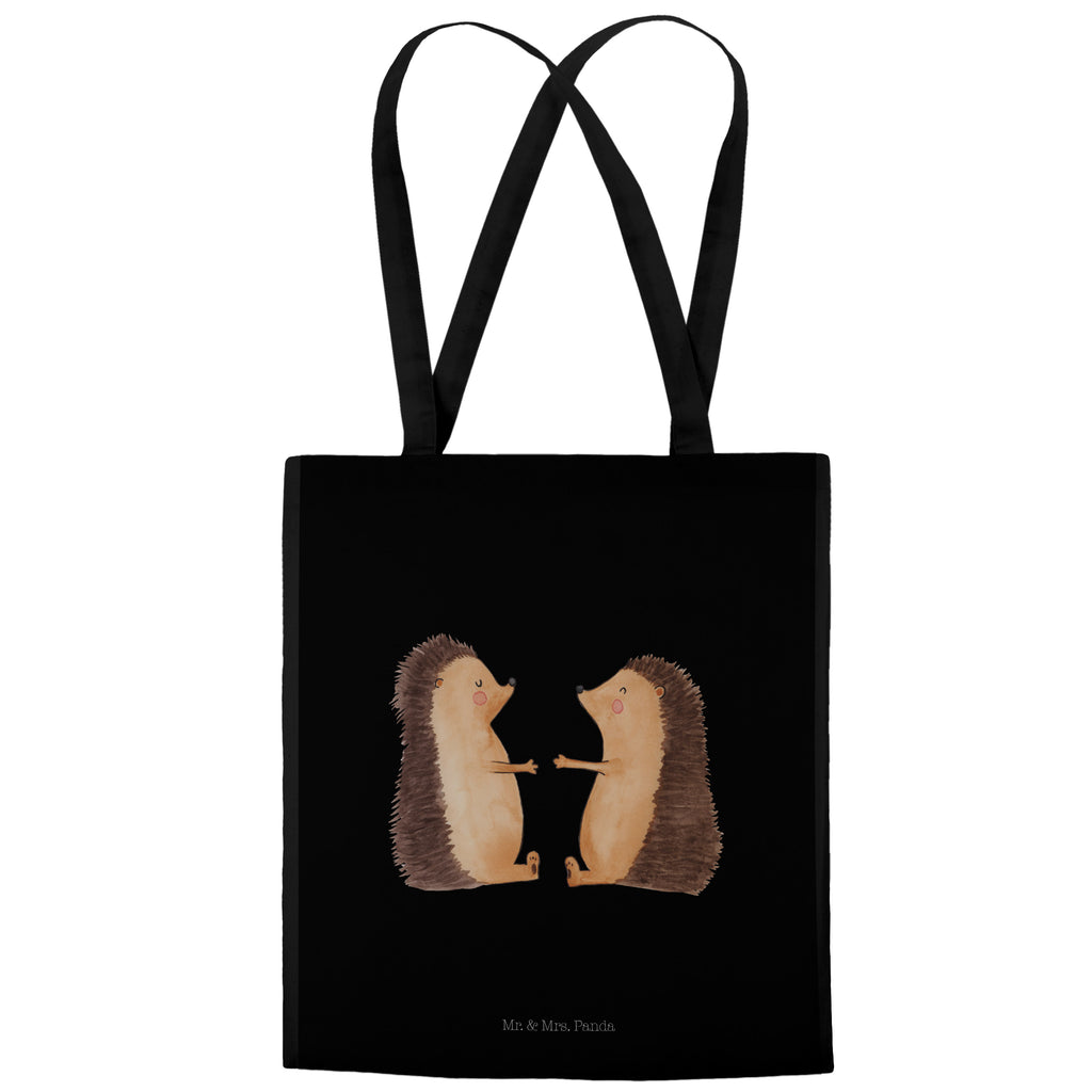 Tragetasche Igel Liebe Beuteltasche, Beutel, Einkaufstasche, Jutebeutel, Stoffbeutel, Liebe, Partner, Freund, Freundin, Ehemann, Ehefrau, Heiraten, Verlobung, Heiratsantrag, Liebesgeschenk, Jahrestag, Hocheitstag, Verliebt, Verlobt, Verheiratet, Geschenk, Liebesbeweis, Hochzeitstag, Hochzeit, Igel