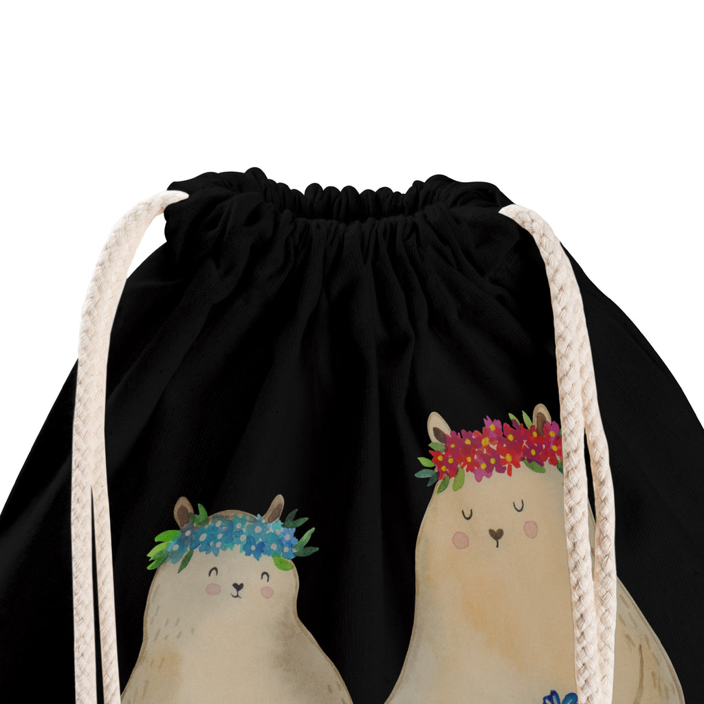 Sportbeutel Bären mit Blumenkranz Turnbeutel, Beutel, Sporttasche, Tasche, Stoffbeutel, Familie, Vatertag, Muttertag, Bruder, Schwester, Mama, Papa, Oma, Opa, Bär, Bären, Mutter, Mutti, Mami, Lieblingsmensch, Lieblingsmama, beste Mutter, weltbeste Mama, Geschenk Mama. Muttertag, Tochter, Kind, Kinder, Töchter, Family, Vorbild