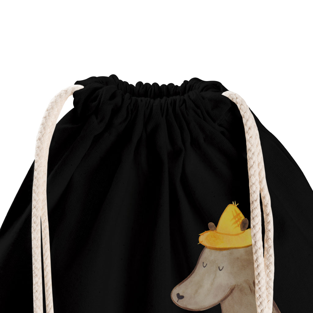 Sportbeutel Bären mit Hut Turnbeutel, Beutel, Sporttasche, Tasche, Stoffbeutel, Familie, Vatertag, Muttertag, Bruder, Schwester, Mama, Papa, Oma, Opa, Bär, Bären, Vater, Papi, Paps, Dad, Daddy, Lieblingsmensch, Sohn, Söhne, Kind, Kinder, Vater-Sohn, Family, Vorbild
