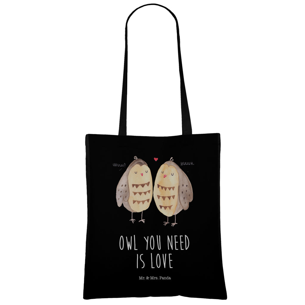 Tragetasche Eule Liebe Beuteltasche, Beutel, Einkaufstasche, Jutebeutel, Stoffbeutel, Eule, Eule Deko, Liebe, Hochzeit Spruch, Owl, All you need is love, Liebe Spruch, Freundin Geschenk, Freund, Wortspiel lustig