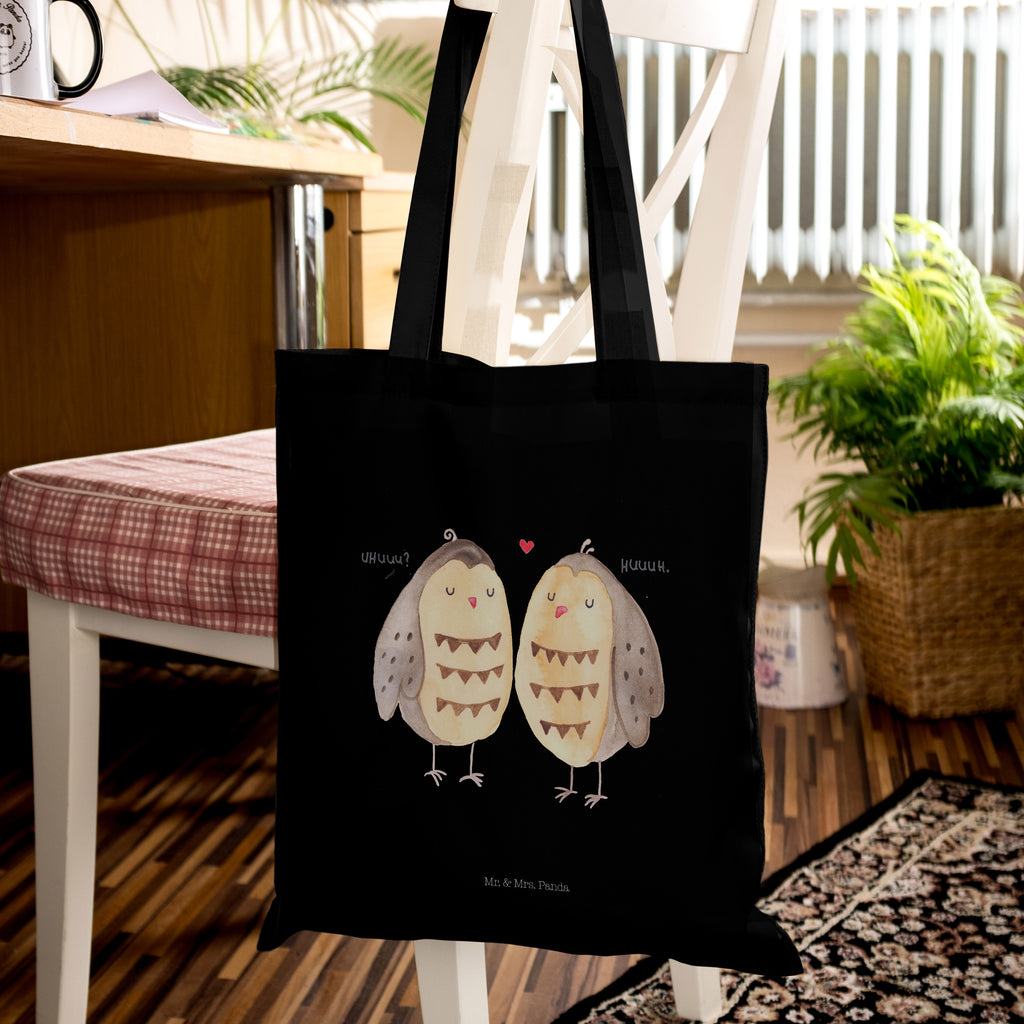 Tragetasche Eule Liebe Beuteltasche, Beutel, Einkaufstasche, Jutebeutel, Stoffbeutel, Eule, Eule Deko, Liebe, Hochzeit Spruch, Owl, All you need is love, Liebe Spruch, Freundin Geschenk, Freund, Wortspiel lustig