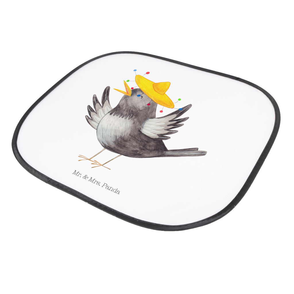 Auto Sonnenschutz Rabe mit Sombrero Auto Sonnenschutz, Sonnenschutz Baby, Sonnenschutz Kinder, Sonne, Sonnenblende, Sonnenschutzfolie, Sonne Auto, Tiermotive, Gute Laune, lustige Sprüche, Tiere, Rabe, Vogel, Vögel, Spruch positiv, fröhlich sein, glücklich sein, Glück Spruch, froh, Elster, Motivation