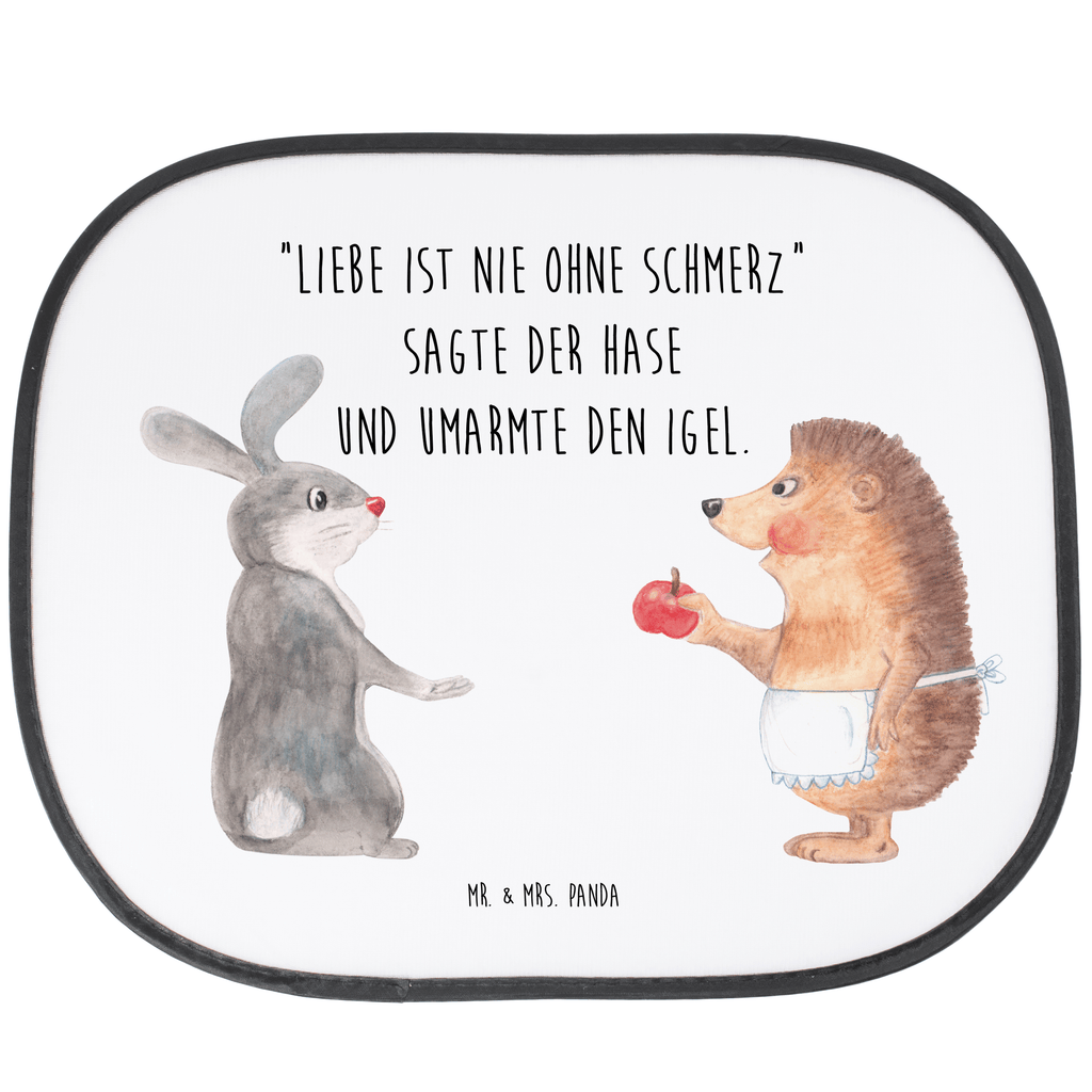 Auto Sonnenschutz Liebe ist nie ohne Schmerz Auto Sonnenschutz, Sonnenschutz Baby, Sonnenschutz Kinder, Sonne, Sonnenblende, Sonnenschutzfolie, Sonne Auto, Tiermotive, Gute Laune, lustige Sprüche, Tiere, Igel und Hase, Igel, Hase, Liebe Spruch, Liebeskummer Geschenk, Herzschmerz, Trösten, Trennungsschmerz, Spruch romantisch