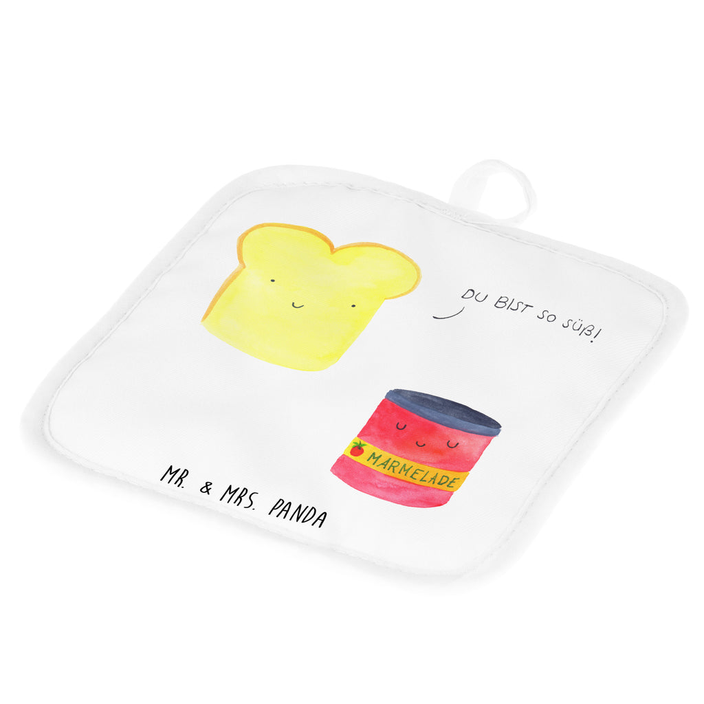 2er Set Topflappen  Toast & Marmelade Topflappen, Topfuntersetzer, Ofenhandschuh, Topflappen Set, Topflappen lustig, Topflappen mit Spruch, Tiermotive, Gute Laune, lustige Sprüche, Tiere, Toast, Marmelade, Dreamteam, süße Postkarte, süß, Küche Deko, Küche Spruch, Frühstück Einladung, Brot, Toastbrot