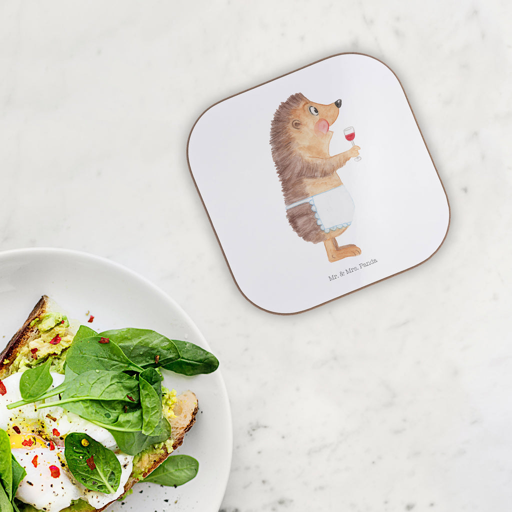 Quadratische Untersetzer Igel mit Wein Bierdeckel, Glasuntersetzer, Untersetzer Gläser, Getränkeuntersetzer, Tiermotive, Gute Laune, lustige Sprüche, Tiere, Wein Spruch, Igel, Geschenk Weintrinker, Geschenk Weinliebhaber, Wein Deko, Weinglas, Rotwein, Weißwein, Wein trinken