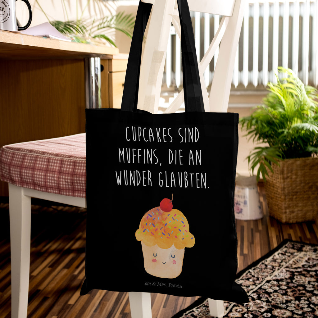 Tragetasche Cupcake Beuteltasche, Beutel, Einkaufstasche, Jutebeutel, Stoffbeutel, Tiermotive, Gute Laune, lustige Sprüche, Tiere, Cupcakes, Muffin, Wunder, Küche Deko, Küche Spruch, Backen Geschenk, Geschenk Koch, Motivation Sprüche