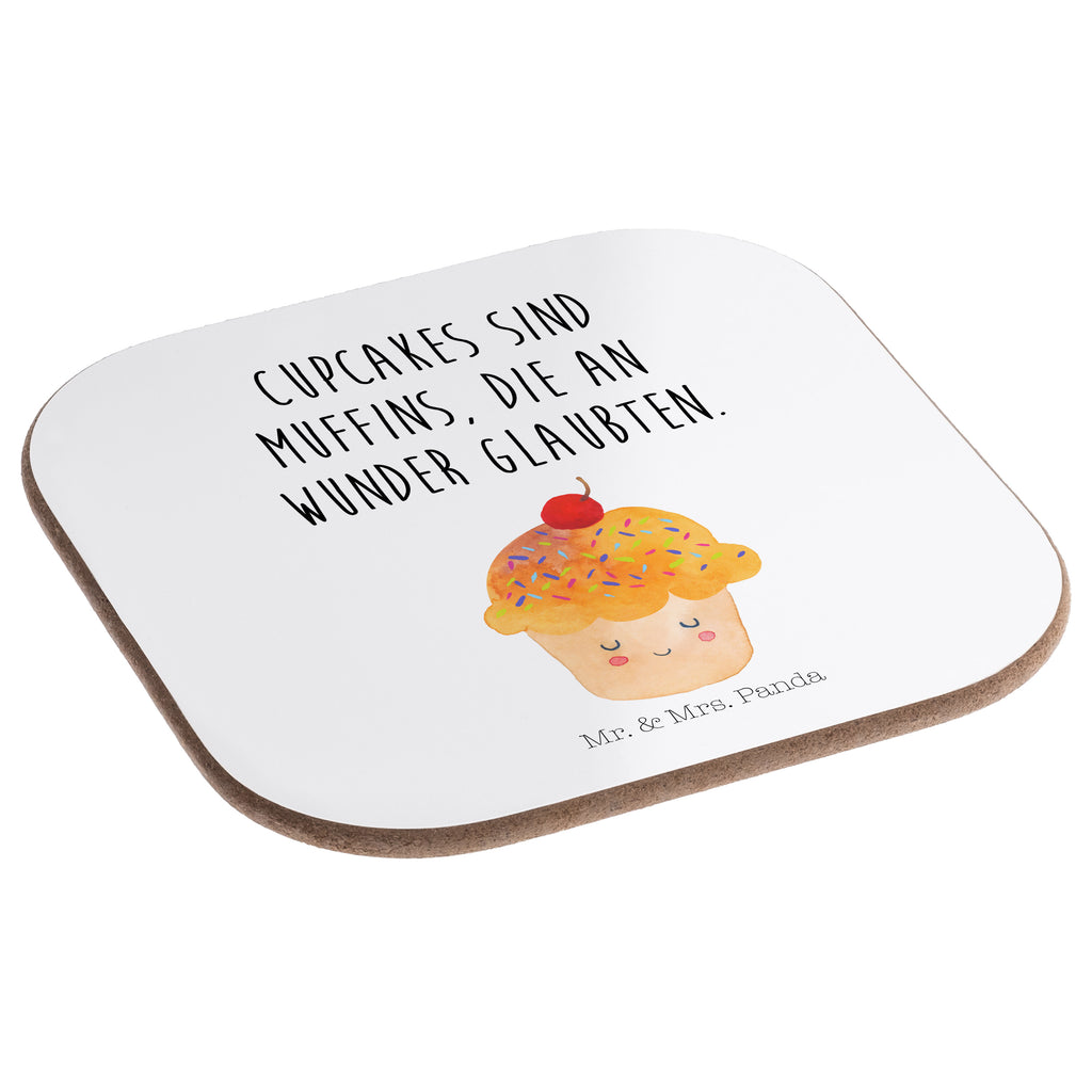 Quadratische Untersetzer Cupcake Bierdeckel, Glasuntersetzer, Untersetzer Gläser, Getränkeuntersetzer, Tiermotive, Gute Laune, lustige Sprüche, Tiere, Cupcakes, Muffin, Wunder, Küche Deko, Küche Spruch, Backen Geschenk, Geschenk Koch, Motivation Sprüche