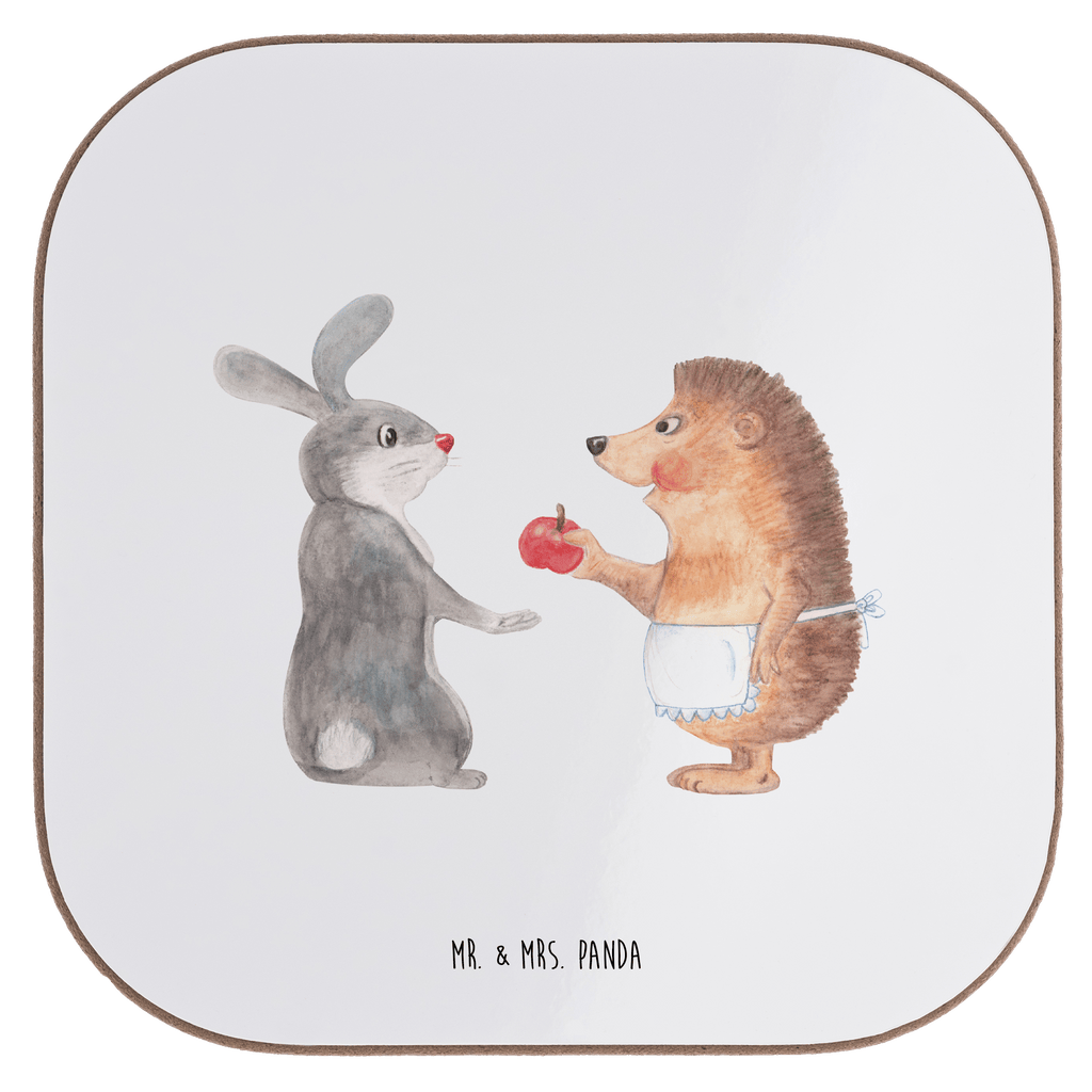 Quadratische Untersetzer Liebe ist nie ohne Schmerz Bierdeckel, Glasuntersetzer, Untersetzer Gläser, Getränkeuntersetzer, Tiermotive, Gute Laune, lustige Sprüche, Tiere, Igel und Hase, Igel, Hase, Liebe Spruch, Liebeskummer Geschenk, Herzschmerz, Trösten, Trennungsschmerz, Spruch romantisch