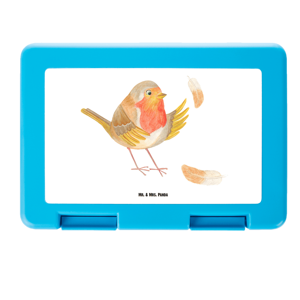 Brotdose Rotkehlchen mit Federn Brotbox, Snackbox, Lunch box, Butterbrotdose, Brotzeitbox, Tiermotive, Gute Laune, lustige Sprüche, Tiere, What if i fall, Rotkehlchen, Spruch Motivation, Spruch Mut, Vogel, Motivation Sprüche, Motivationsbilder, fliegen