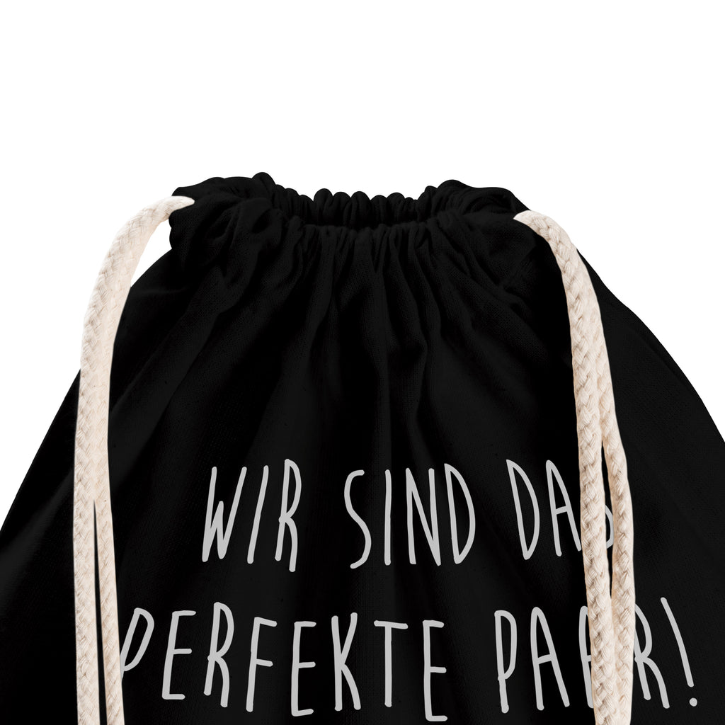 Sportbeutel Milch & Keks Turnbeutel, Beutel, Sporttasche, Tasche, Stoffbeutel, Tiermotive, Gute Laune, lustige Sprüche, Tiere, Milk, Cookie, Milch, Keks, Kekse, Kaffee, Einladung Frühstück, Motiv süß, romantisch, perfektes Paar