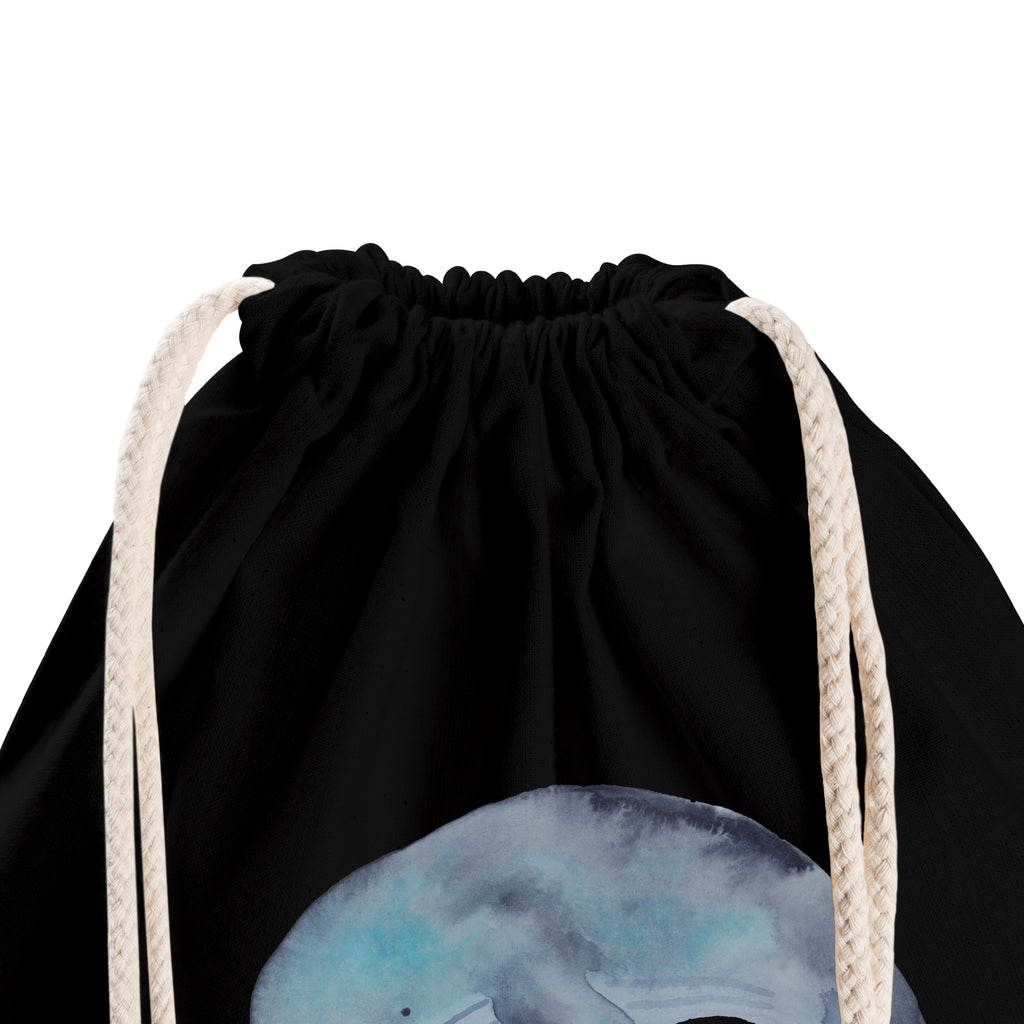 Sportbeutel Walfisch & Thunfisch Turnbeutel, Beutel, Sporttasche, Tasche, Stoffbeutel, Tiermotive, Gute Laune, lustige Sprüche, Tiere, Wal, Wahl, Tunfisch, Wortwitz lustig, Spruch lustig, Flachwitz, Witz, Spruch des Tages, Flachwitz Geschenk