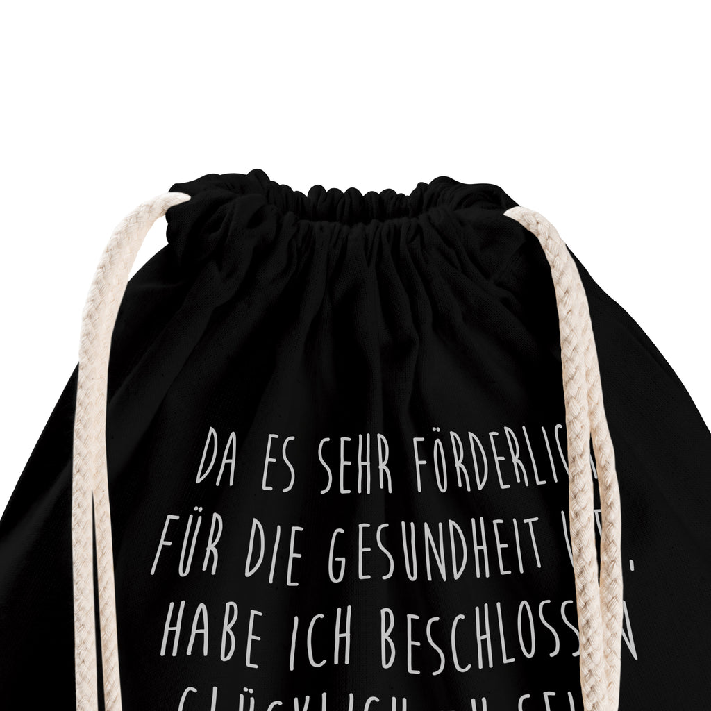 Sportbeutel Hummeln mit Kleeblatt Turnbeutel, Beutel, Sporttasche, Tasche, Stoffbeutel, Tiermotive, Gute Laune, lustige Sprüche, Tiere, Hummel, Biene, Spruch positiv, Biene Deko, Spruch schön, glücklich sein, glücklich werden, Spruch fröhlich