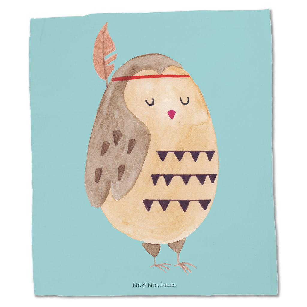 Tragetasche Eule Federschmuck Beuteltasche, Beutel, Einkaufstasche, Jutebeutel, Stoffbeutel, Eule, Eule Deko, Owl, Das Leben ist ein Abenteuer, Reisespruch, Federschmuck, Dekoration