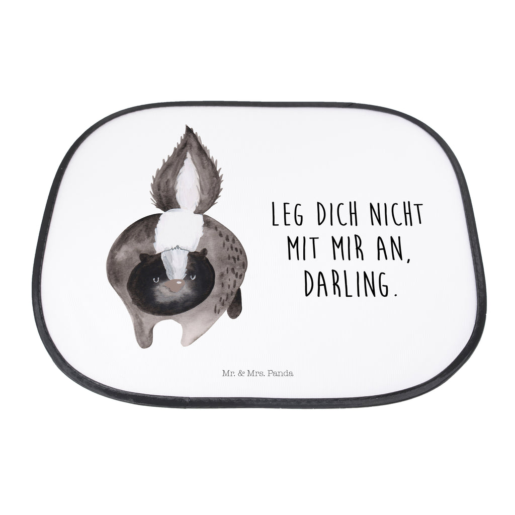 Auto Sonnenschutz Stinktier Angriff Auto Sonnenschutz, Sonnenschutz Baby, Sonnenschutz Kinder, Sonne, Sonnenblende, Sonnenschutzfolie, Sonne Auto, Stinktier, Skunk, Wildtier, Raubtier, Stinker, Stinki, wütend, Drohung