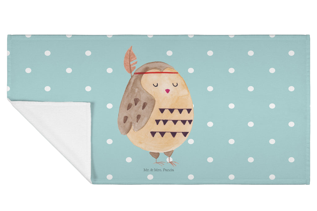 50 x 100 Handtuch Eule Federschmuck Handtuch, Badehandtuch, Badezimmer, Handtücher, groß, Kinder, Baby, Eule, Eule Deko, Owl, Das Leben ist ein Abenteuer, Reisespruch, Federschmuck, Dekoration