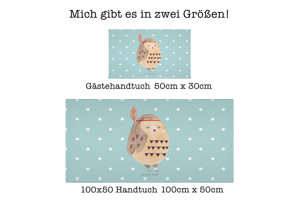 50 x 100 Handtuch Eule Federschmuck Handtuch, Badehandtuch, Badezimmer, Handtücher, groß, Kinder, Baby, Eule, Eule Deko, Owl, Das Leben ist ein Abenteuer, Reisespruch, Federschmuck, Dekoration