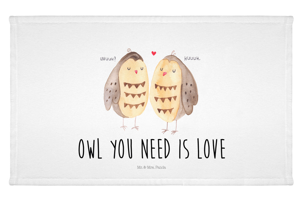 Gäste Handtuch Eule Liebe Gästetuch, Reisehandtuch, Sport Handtuch, Frottier, Kinder Handtuch, Eule, Eule Deko, Liebe, Hochzeit Spruch, Owl, All you need is love, Liebe Spruch, Freundin Geschenk, Freund, Wortspiel lustig