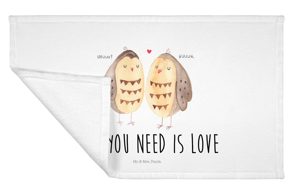 Gäste Handtuch Eule Liebe Gästetuch, Reisehandtuch, Sport Handtuch, Frottier, Kinder Handtuch, Eule, Eule Deko, Liebe, Hochzeit Spruch, Owl, All you need is love, Liebe Spruch, Freundin Geschenk, Freund, Wortspiel lustig