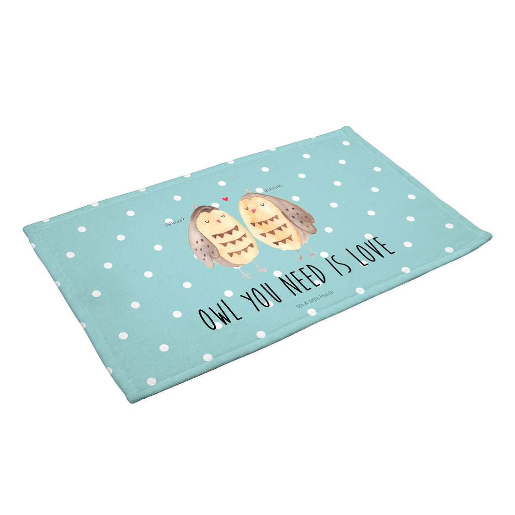 Gäste Handtuch Eule Liebe Gästetuch, Reisehandtuch, Sport Handtuch, Frottier, Kinder Handtuch, Eule, Eule Deko, Liebe, Hochzeit Spruch, Owl, All you need is love, Liebe Spruch, Freundin Geschenk, Freund, Wortspiel lustig