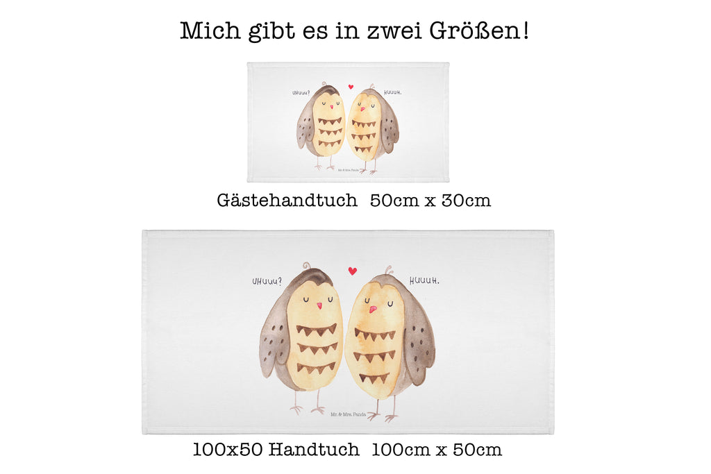 Gäste Handtuch Eule Liebe Gästetuch, Reisehandtuch, Sport Handtuch, Frottier, Kinder Handtuch, Eule, Eule Deko, Liebe, Hochzeit Spruch, Owl, All you need is love, Liebe Spruch, Freundin Geschenk, Freund, Wortspiel lustig