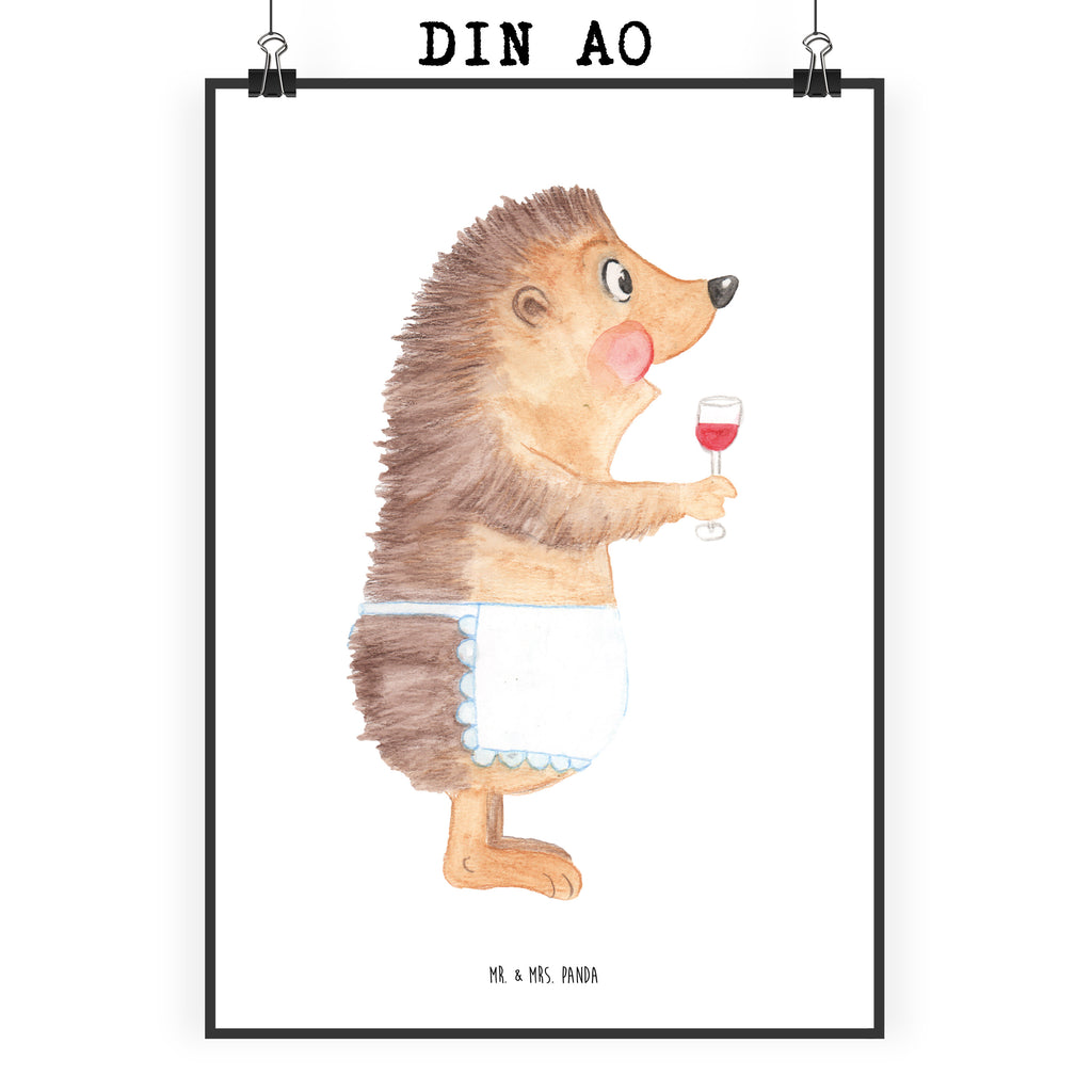 Poster Igel mit Wein Poster, Wandposter, Bild, Wanddeko, Küchenposter, Kinderposter, Wanddeko Bild, Raumdekoration, Wanddekoration, Handgemaltes Poster, Mr. & Mrs. Panda Poster, Designposter, Kunstdruck, Posterdruck, Tiermotive, Gute Laune, lustige Sprüche, Tiere, Wein Spruch, Igel, Geschenk Weintrinker, Geschenk Weinliebhaber, Wein Deko, Weinglas, Rotwein, Weißwein, Wein trinken