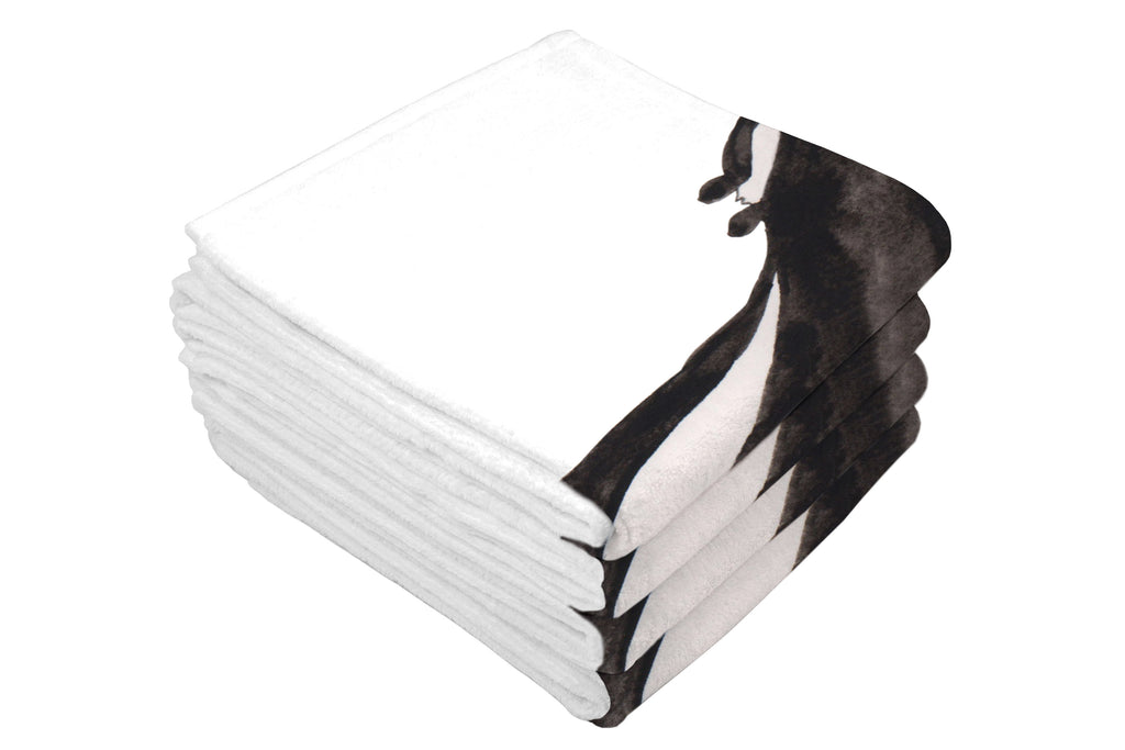 Gäste Handtuch Stinktier Yoga Gästetuch, Reisehandtuch, Sport Handtuch, Frottier, Kinder Handtuch, Stinktier, Skunk, Wildtier, Raubtier, Stinker, Stinki, Yoga, Namaste, Lebe, Liebe, Lache