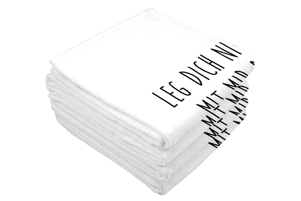 Gäste Handtuch Stinktier Angriff Gästetuch, Reisehandtuch, Sport Handtuch, Frottier, Kinder Handtuch, Stinktier, Skunk, Wildtier, Raubtier, Stinker, Stinki, wütend, Drohung