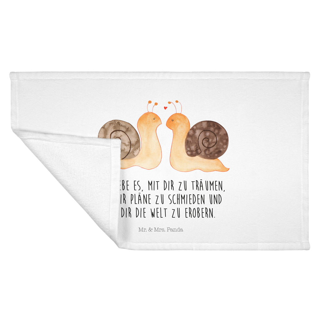 Gäste Handtuch Schnecken Liebe Gästetuch, Reisehandtuch, Sport Handtuch, Frottier, Kinder Handtuch, Liebe, Partner, Freund, Freundin, Ehemann, Ehefrau, Heiraten, Verlobung, Heiratsantrag, Liebesgeschenk, Jahrestag, Hocheitstag