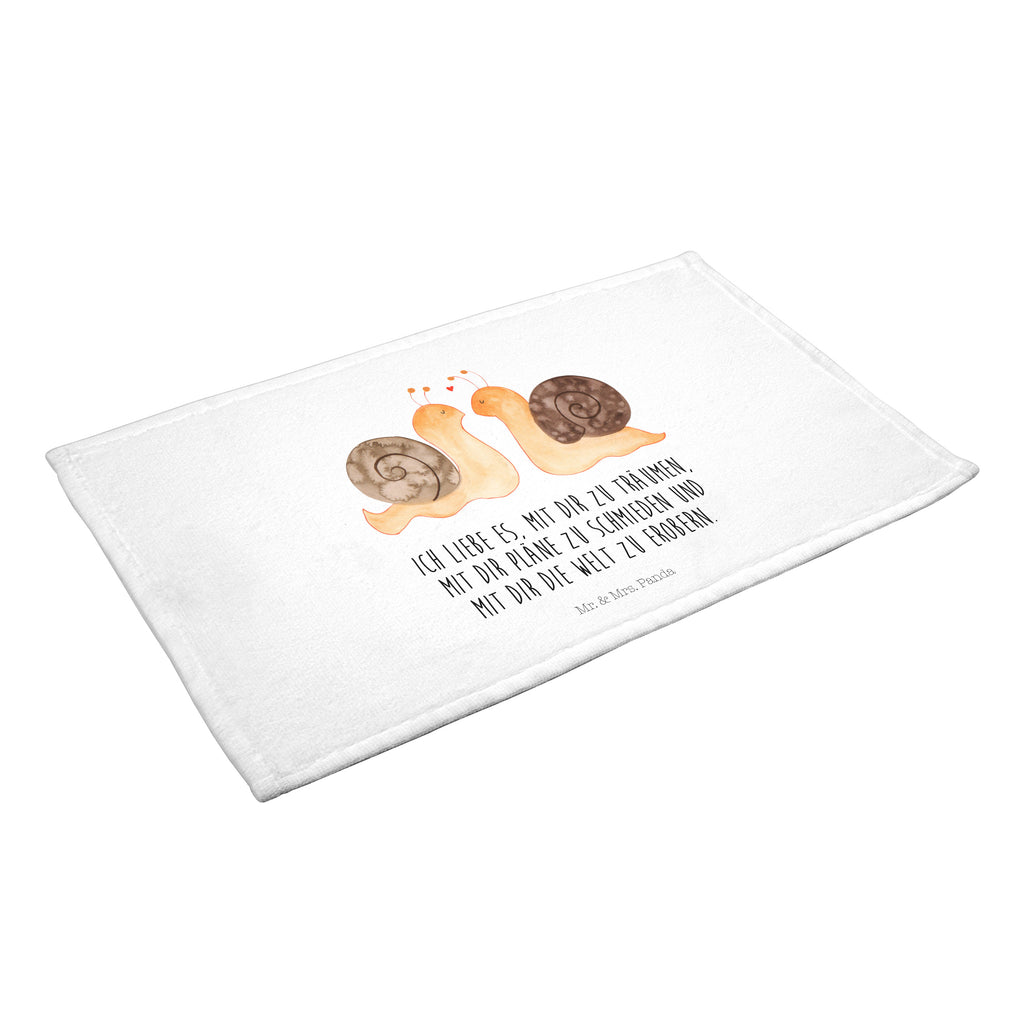 Gäste Handtuch Schnecken Liebe Gästetuch, Reisehandtuch, Sport Handtuch, Frottier, Kinder Handtuch, Liebe, Partner, Freund, Freundin, Ehemann, Ehefrau, Heiraten, Verlobung, Heiratsantrag, Liebesgeschenk, Jahrestag, Hocheitstag