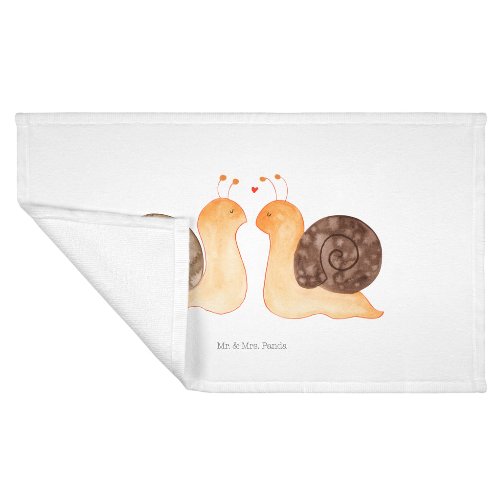 Gäste Handtuch Schnecken Liebe Gästetuch, Reisehandtuch, Sport Handtuch, Frottier, Kinder Handtuch, Liebe, Partner, Freund, Freundin, Ehemann, Ehefrau, Heiraten, Verlobung, Heiratsantrag, Liebesgeschenk, Jahrestag, Hocheitstag