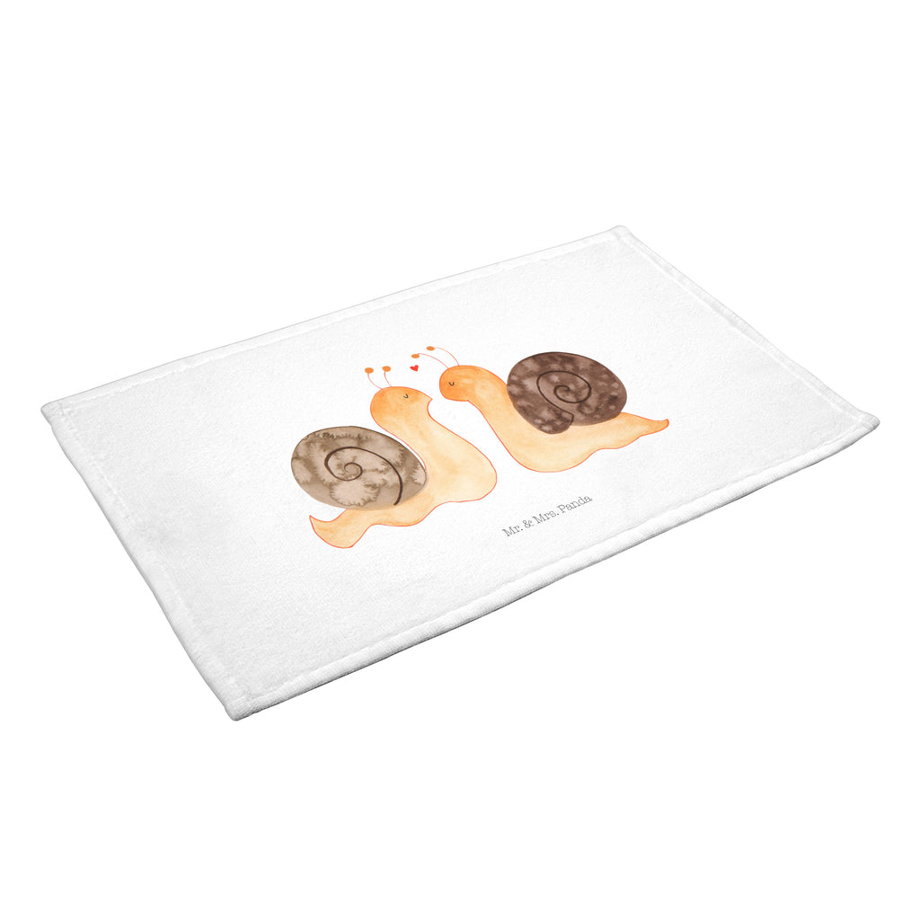 Gäste Handtuch Schnecken Liebe Gästetuch, Reisehandtuch, Sport Handtuch, Frottier, Kinder Handtuch, Liebe, Partner, Freund, Freundin, Ehemann, Ehefrau, Heiraten, Verlobung, Heiratsantrag, Liebesgeschenk, Jahrestag, Hocheitstag