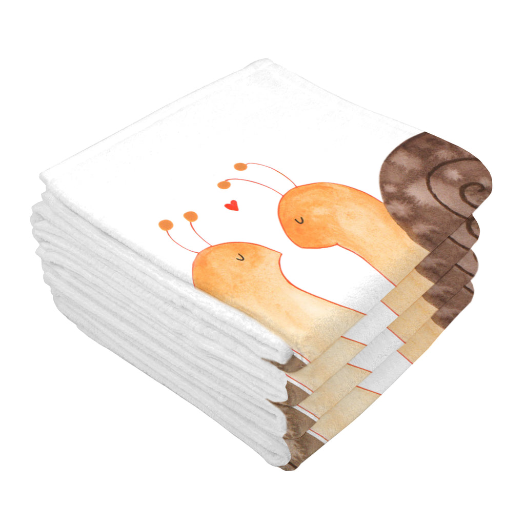Gäste Handtuch Schnecken Liebe Gästetuch, Reisehandtuch, Sport Handtuch, Frottier, Kinder Handtuch, Liebe, Partner, Freund, Freundin, Ehemann, Ehefrau, Heiraten, Verlobung, Heiratsantrag, Liebesgeschenk, Jahrestag, Hocheitstag