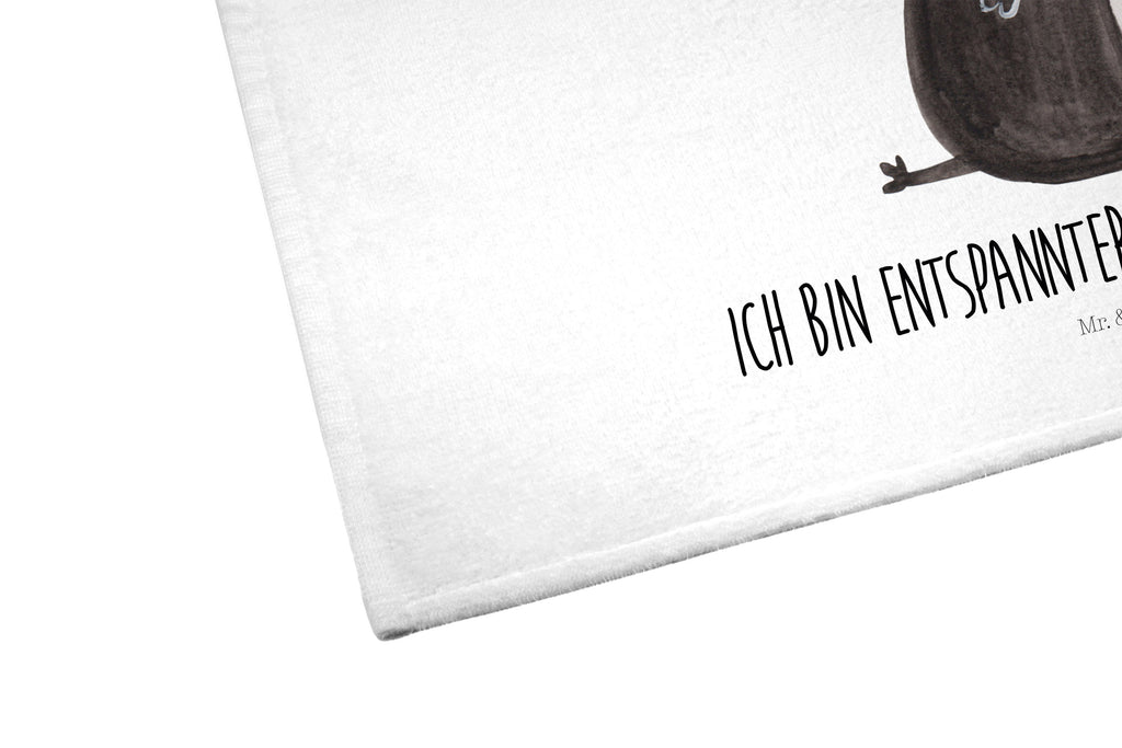 Gäste Handtuch Stinktier sitzend Gästetuch, Reisehandtuch, Sport Handtuch, Frottier, Kinder Handtuch, Stinktier, Skunk, Wildtier, Raubtier, Stinker, Stinki, Spruch, Büro, Recht, Besserwisser