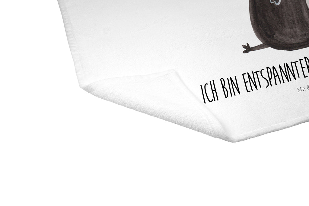 Gäste Handtuch Stinktier sitzend Gästetuch, Reisehandtuch, Sport Handtuch, Frottier, Kinder Handtuch, Stinktier, Skunk, Wildtier, Raubtier, Stinker, Stinki, Spruch, Büro, Recht, Besserwisser