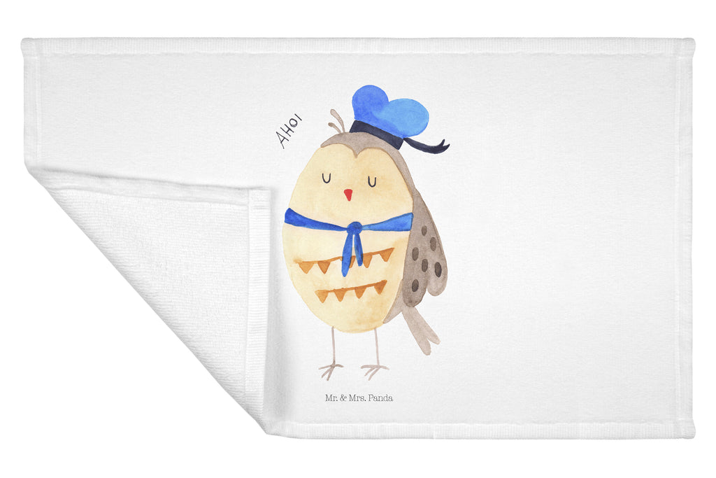 Gäste Handtuch Eule Matrosen Gästetuch, Reisehandtuch, Sport Handtuch, Frottier, Kinder Handtuch, Eule, Eule Spruch, Eule Deko, Owl, Wortspiel lustig, Matrose, Freundin, Ehe, Seefahrer, Heimathafen, Hochzeitstag Geschenk